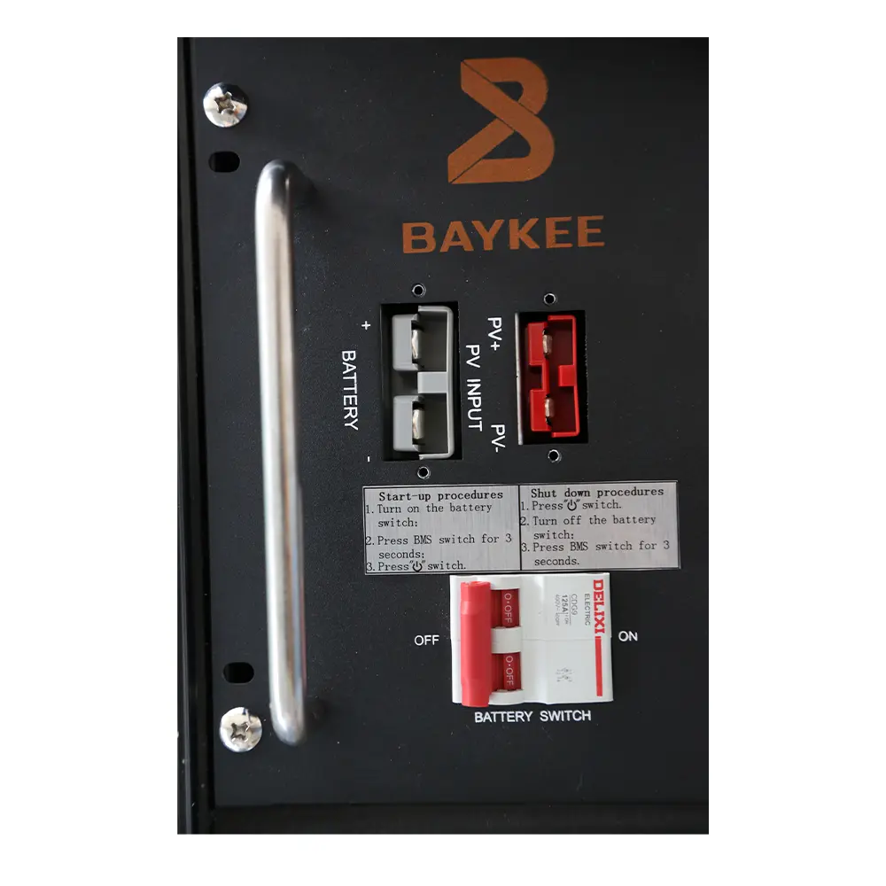 Portable ESS lithium battery BK48100-5KVA 100ah solar generator BAYKEE
