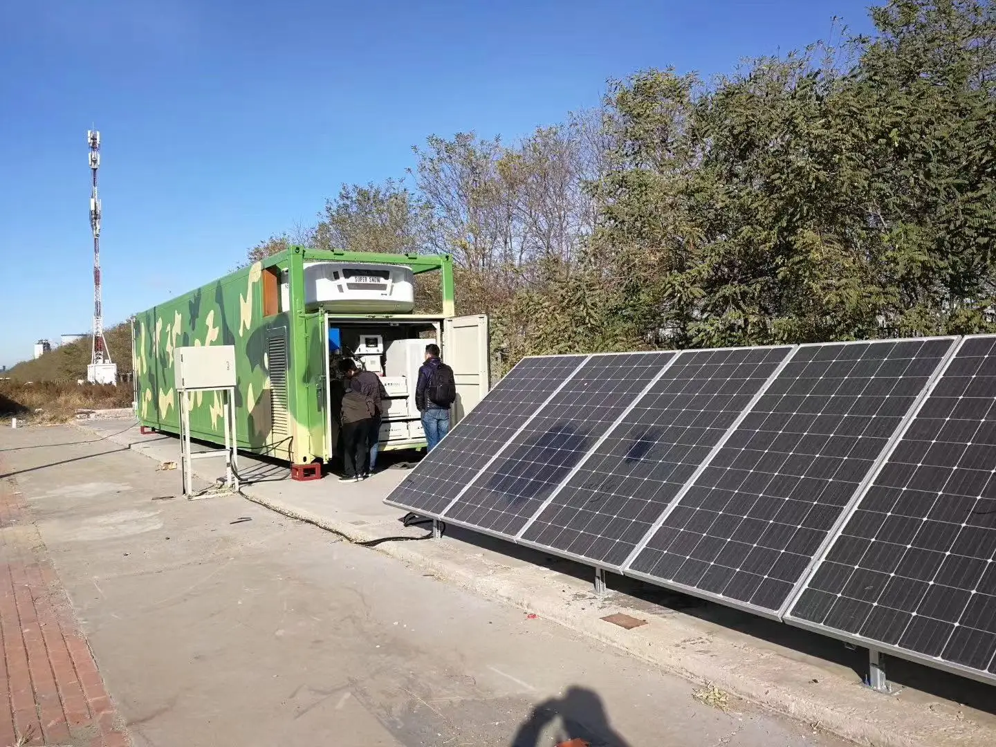 GSO 10 Mw Solar Power Plant Lithium Ion Battery Packs Energy Storage System Storage 1mwh