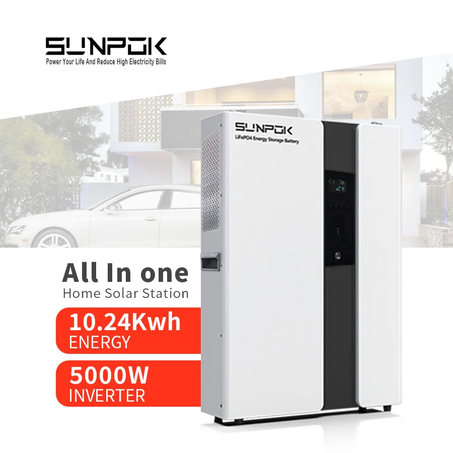 Pure Sine Wave UPS Power System 10kwh Home Emergency Backup Power Supply Solar Energy Storage 110V 120V 230V 100ah Battery