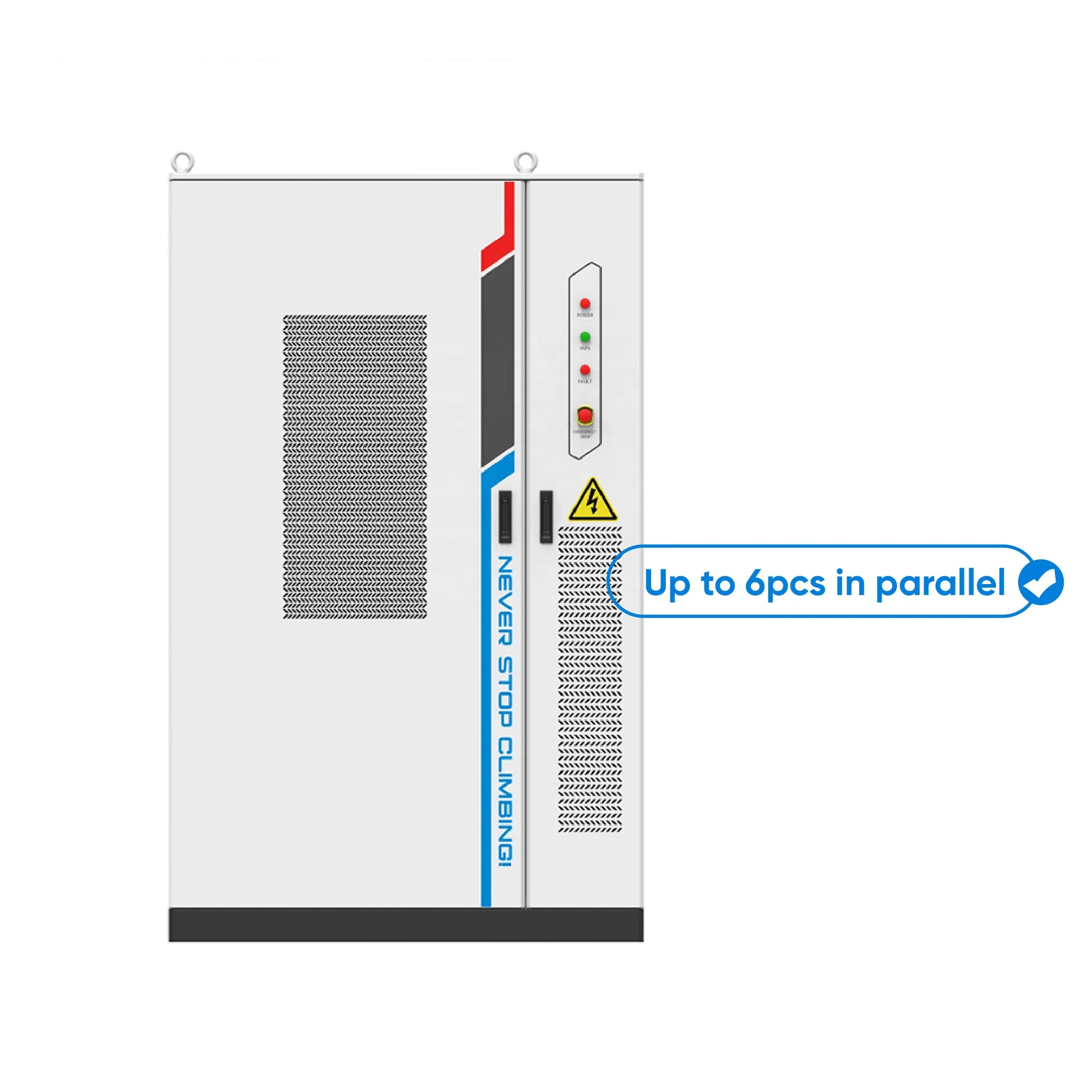 Lifepo4 Battery 100kWh 215kWh Industrial and Commercial Energy Storage Cabinet High Voltage Solar Battery System