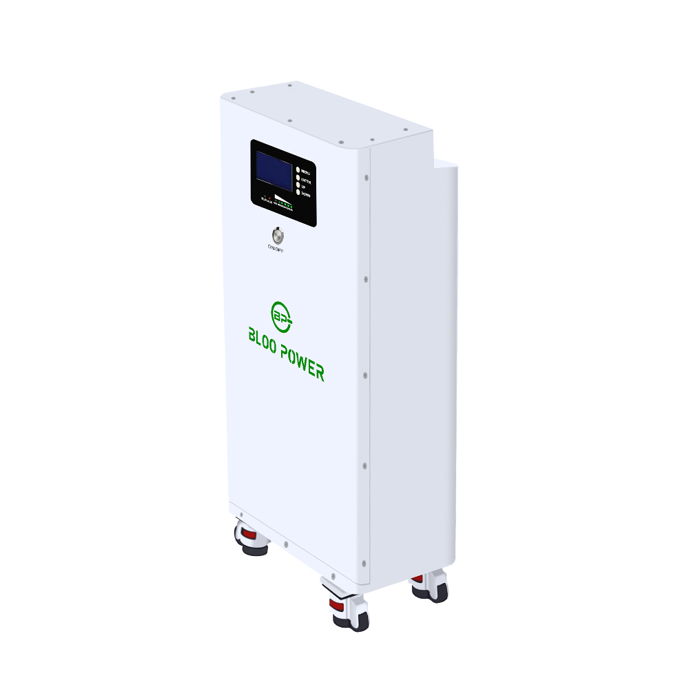 Popular Lithium Energy Storage 51.2 V 100 Ah 200 Ah 300 Ah Battery Wheel Stand