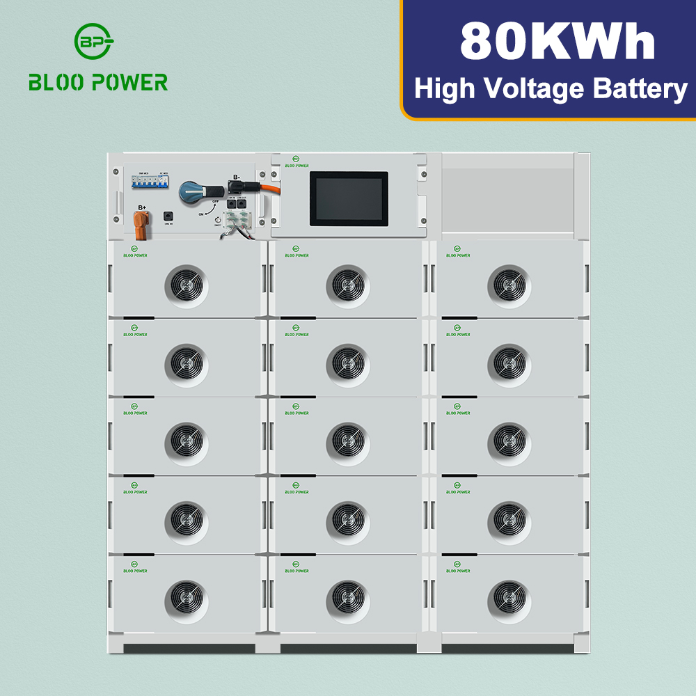 50Kwh 100Kwh 150Kwh 200Kwh High Voltage Solar Energy Storage System With High Conversion Rate