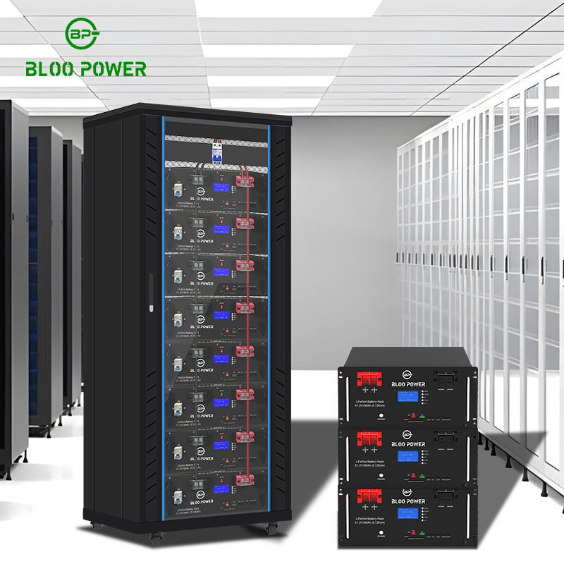 40kwh 50kwh 100kwh 120kwh Home Power Storage Solutions Rack Mounted Lithium Battery