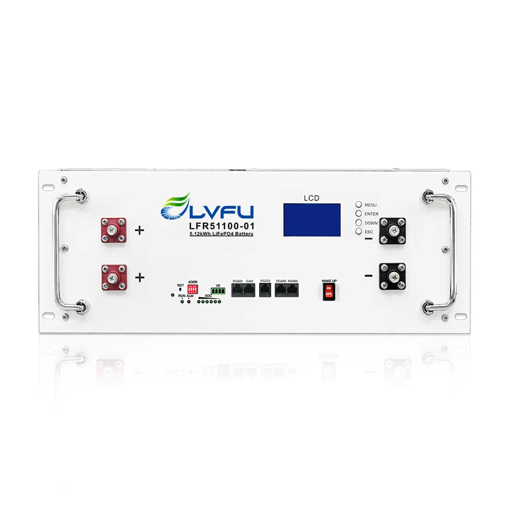 LVFU Factory 48v 200ah Lifepo4 Lithium Ion Solar Battery Pack 25.6v 48v 51.2v Litium Battery