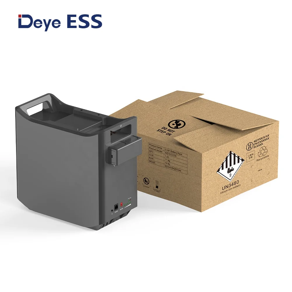 Deye ESS WD-G12100&G12200 100Ah 200Ah Best Lifepo4 Lithium Deep Cycle Energy Storage Battery for Solar
