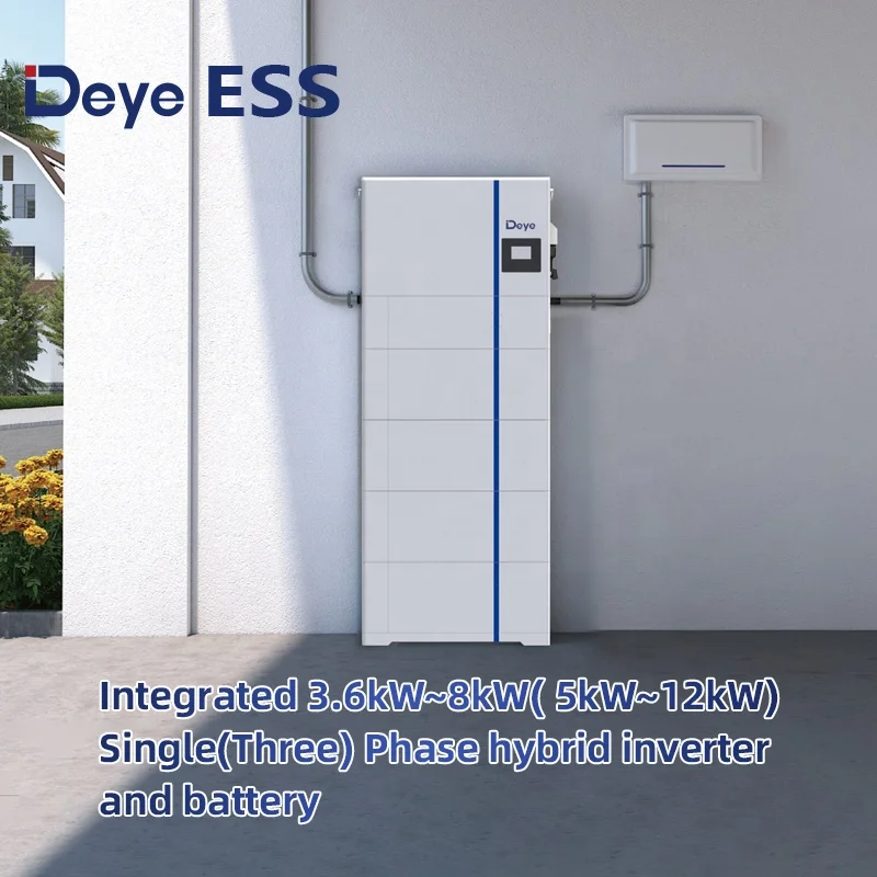 Deye ESS AI-W5.1-B-ess 2024 New Arrival Home Lithium Ion Lifepo4 Solar Deep Cycle All-in-one Battery Storage System