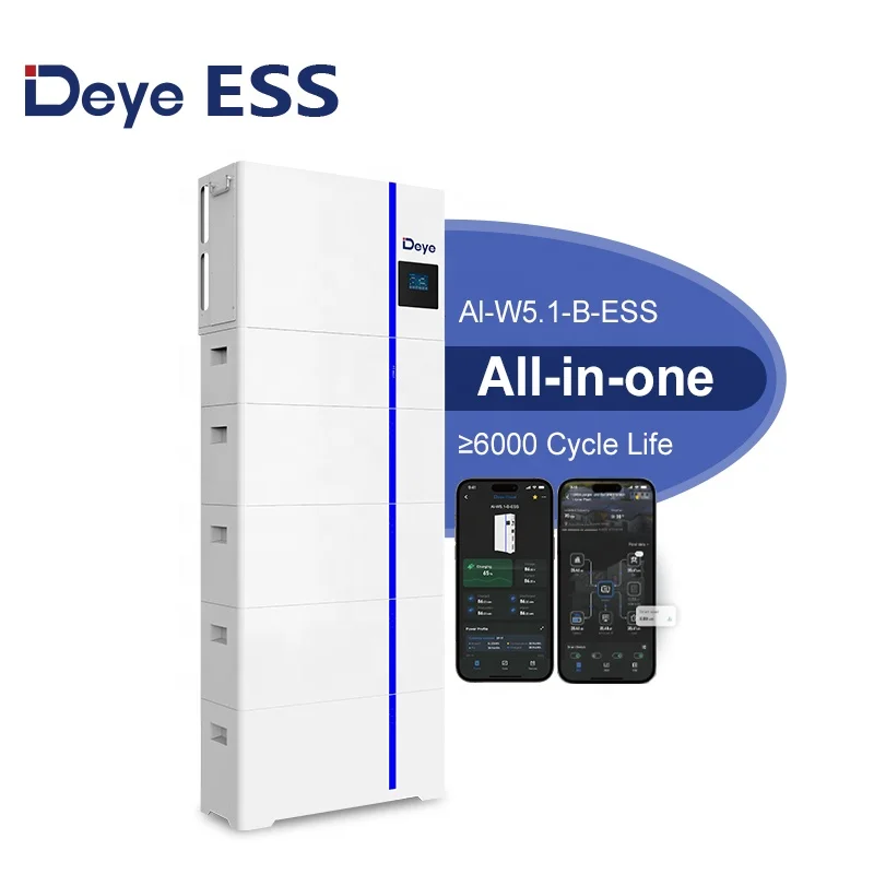 Deye ESS AI-W5.1-B-ess 2024 New Arrival Home Lithium Ion Lifepo4 Solar Deep Cycle All-in-one Battery Storage System
