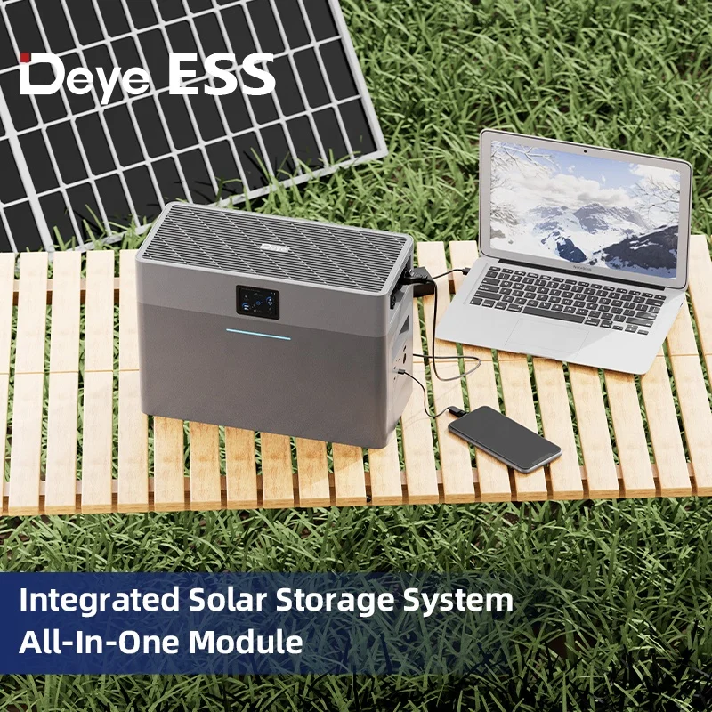 Deye ESS AE-FS2.0-2H2 Lifepo4 Built in BMS Rechargeable Lithium Ion Battery Cells for Solar Storage