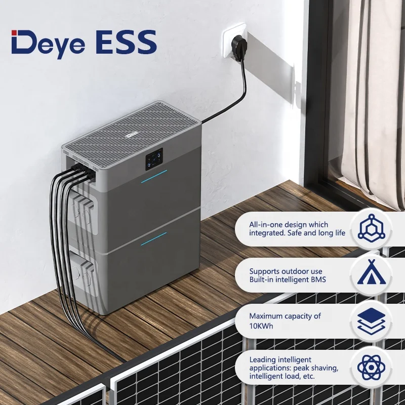 Deye ESS AE-FS2.0-2H2 Lifepo4 Built in BMS Rechargeable Lithium Ion Battery Cells for Solar Storage