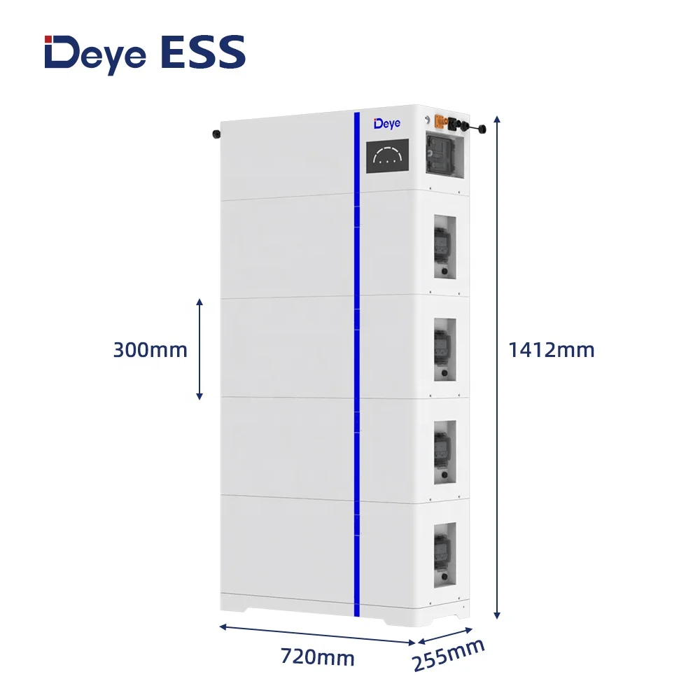 Deye ESS AI-W5.1-B Manufacturer LiFePO4 Lithium Ion  51.2V 100Ah  Energy Storage Li Ion  Battery for House