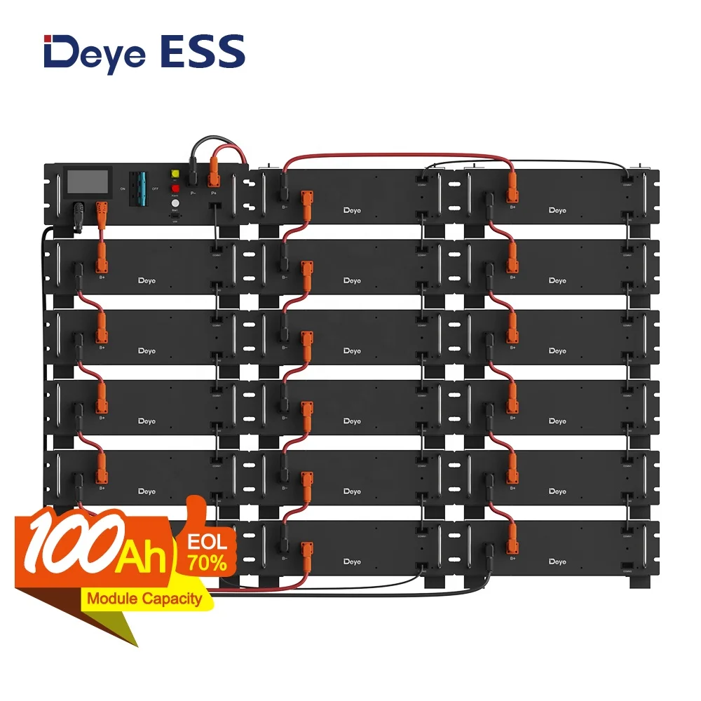 Deye ESS BOS-W 2025 51.2v Lifepo4 100ah Lithium Phosphate Power Storage Battery Pack