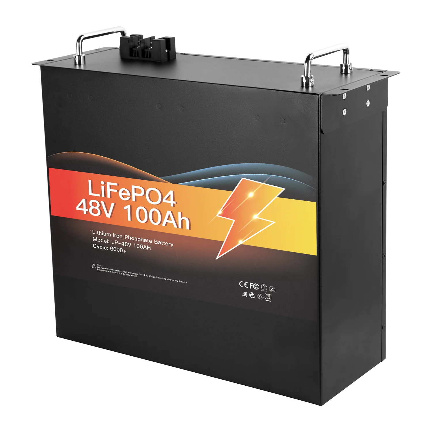 Avepowe 48V Lithium Ion Batteries Pack 100Ah Energy Storage Battery Solar LiFePO4 Battery