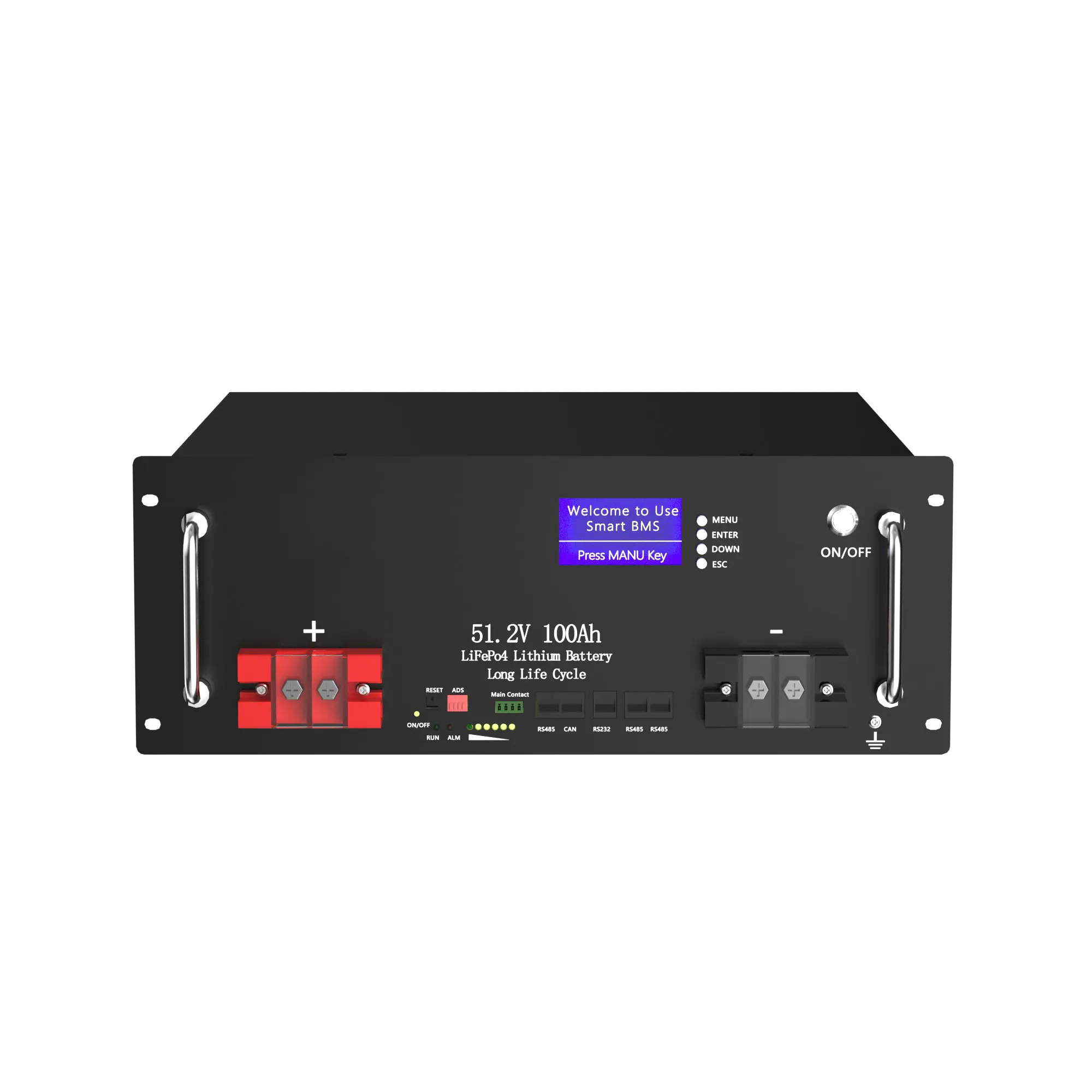 Avepower 100Ah 200Ah 300Ah Rack Mounted Battery 5kwh 10kwh Home Energy System 48V LiFePO4 Battery Pack