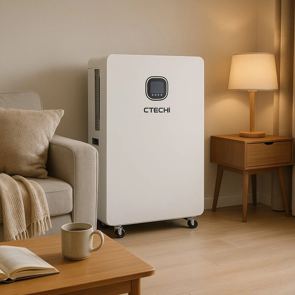 CTECHi Child-Safe Home Energy Storage System Edges Protective Cover 48v All-In-One Home Energy System for Household