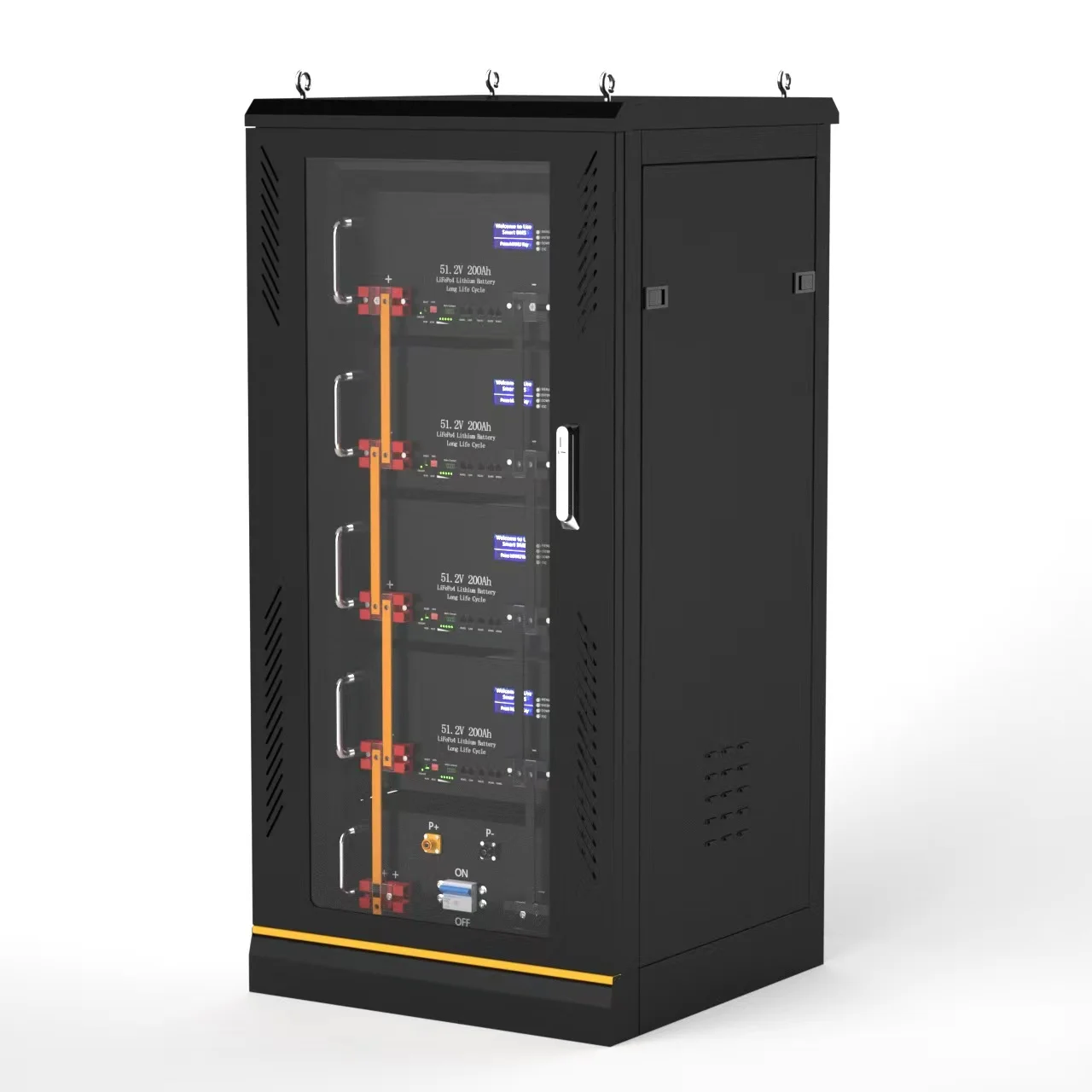 Avepower 14kWh Home Energy Storage System 51.2V 280Ah LiFePO4 Rack Mounted Lithium Battery 48V LiFePO4 Battery for Solar System