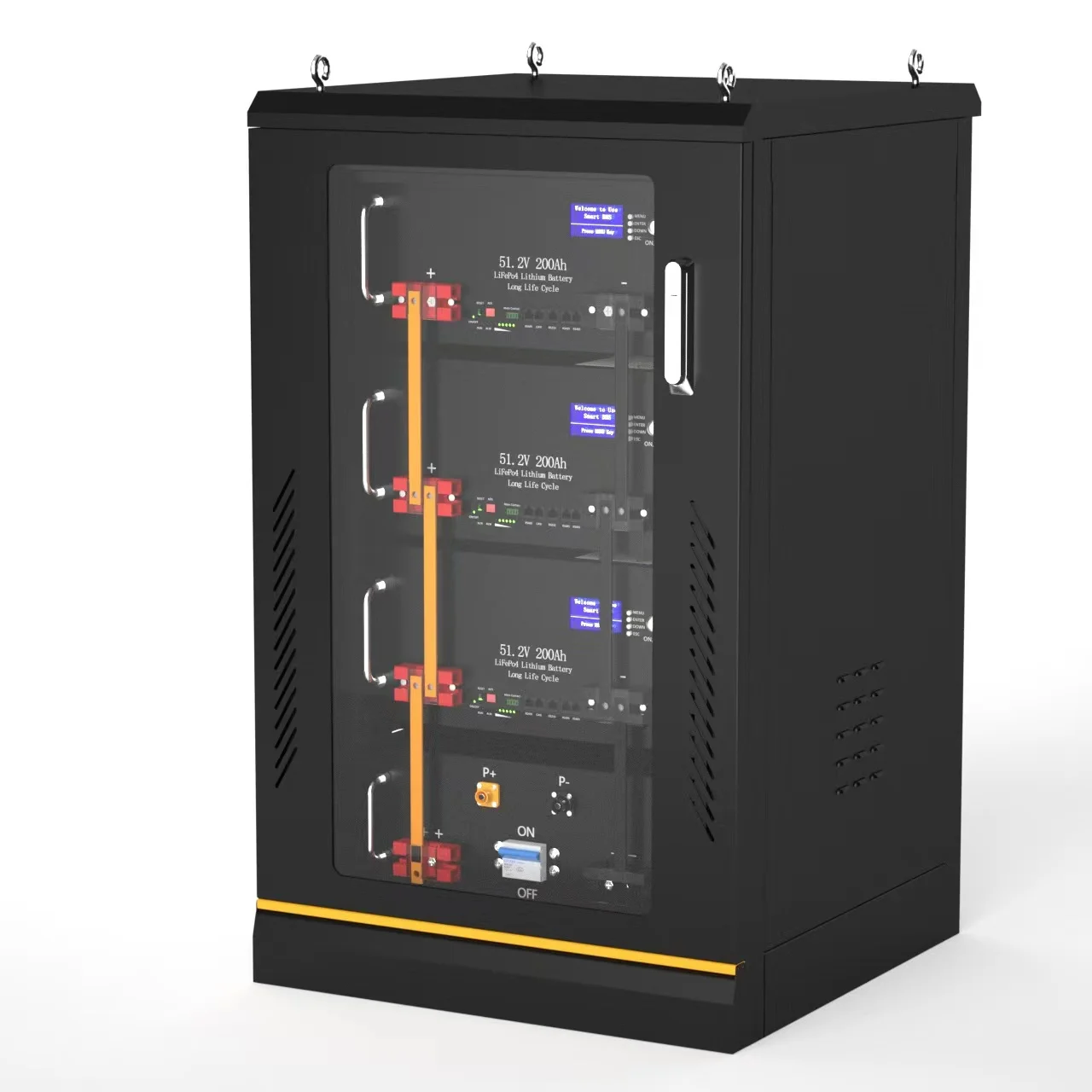 Avepower 14kWh Home Energy Storage System 51.2V 280Ah LiFePO4 Rack Mounted Lithium Battery 48V LiFePO4 Battery for Solar System