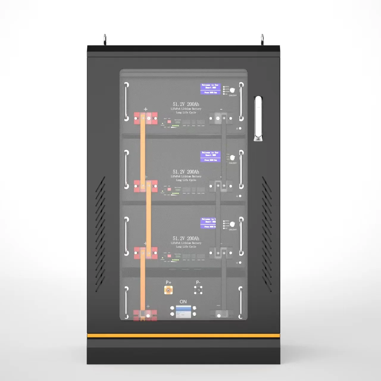 Avepower 14kWh Home Energy Storage System 51.2V 280Ah LiFePO4 Rack Mounted Lithium Battery 48V LiFePO4 Battery for Solar System