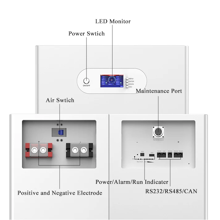 Avepower LiFePO4 Solar Lithium Battery Pack Vertical Home Solar Energy System LiFePO4 Energy Storage Battery