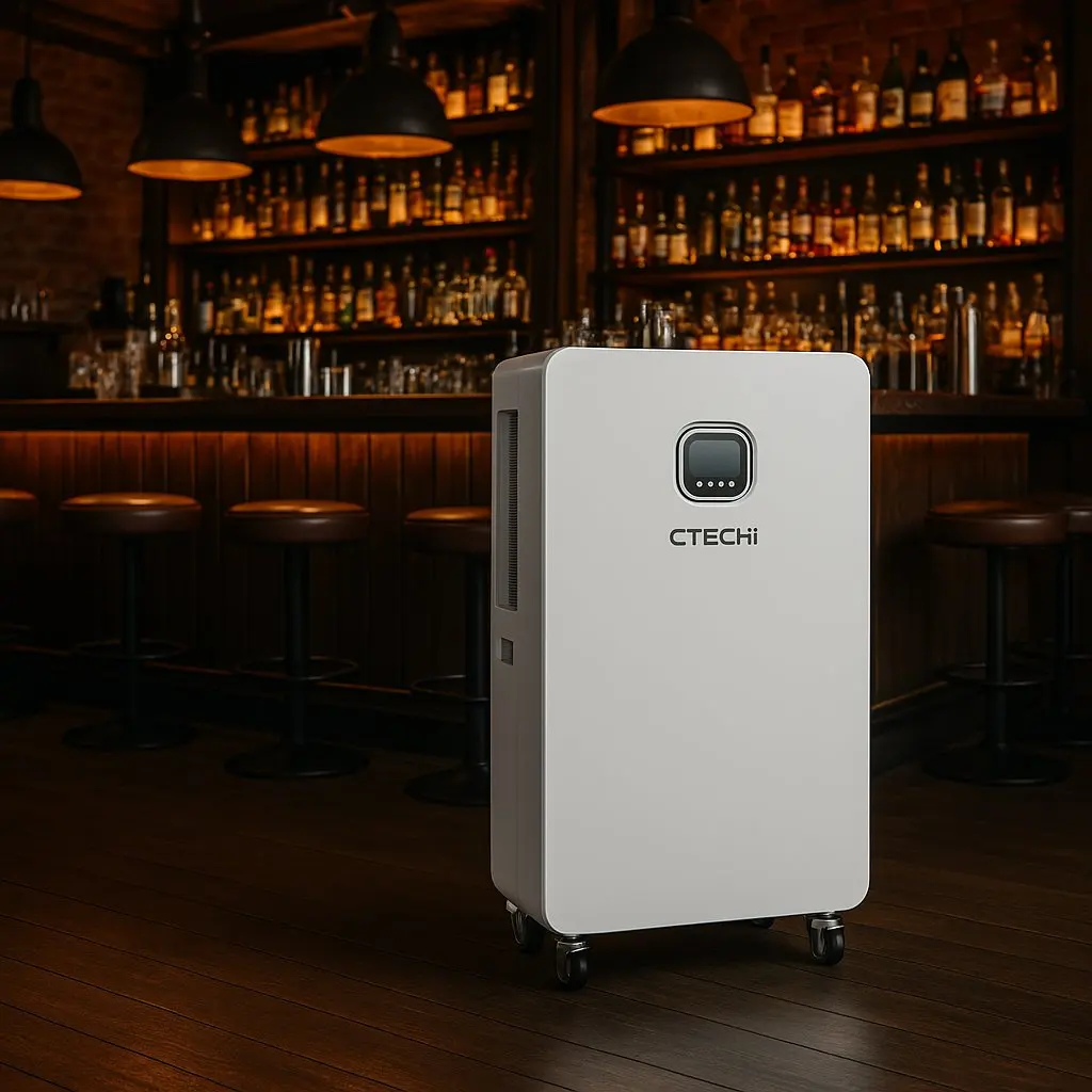 CTECHi 48v 16kWh Commercial-Grade Energy Storage Battery 314Ah Lifepo4 Cells IP54 Dustproof for Hotel Bar Voltage Stabilization