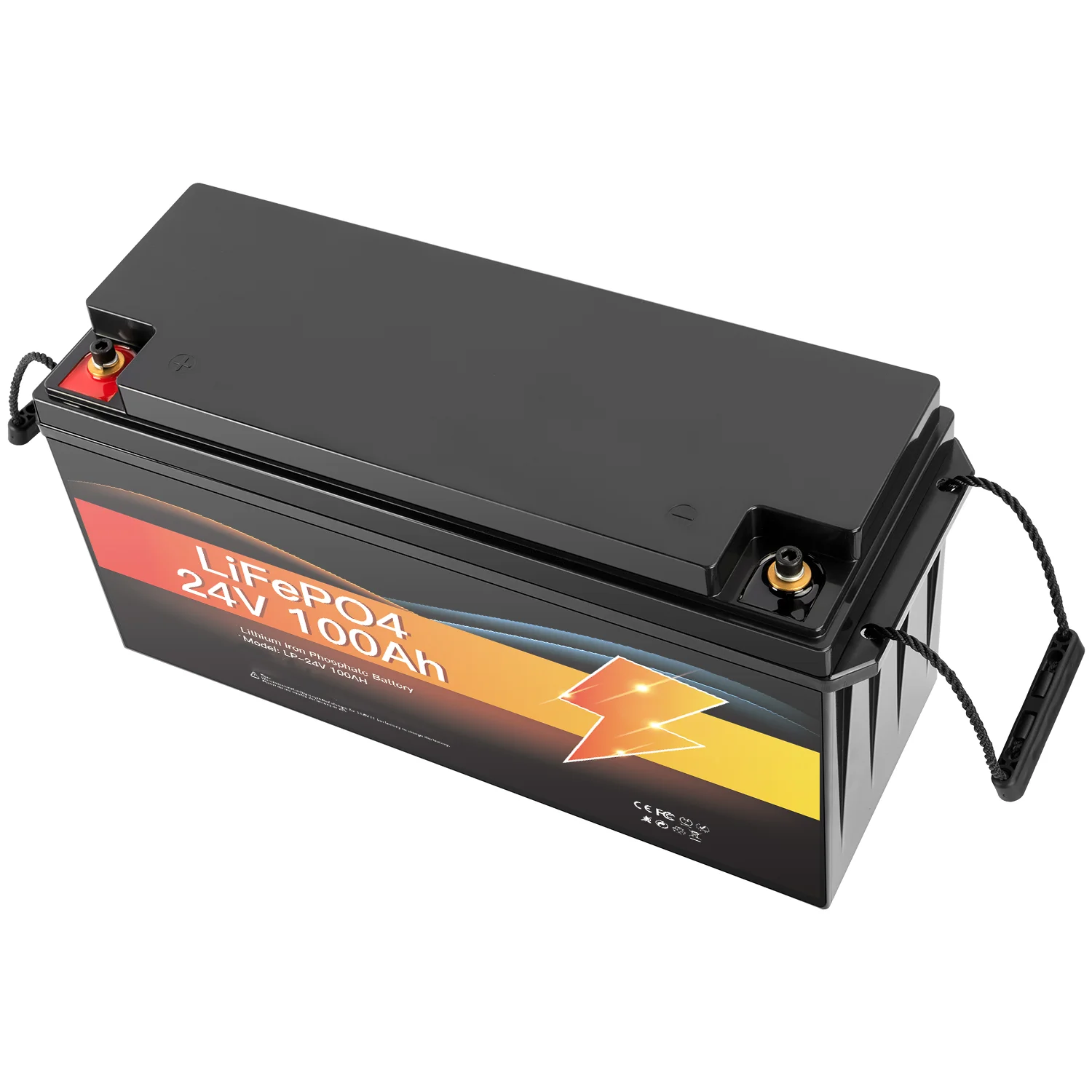 Avepower 24V Lifepo4 Lithium Ion Battery 100Ah Solar Home Energy Storage Battery
