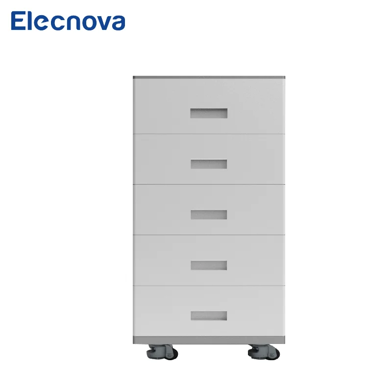 Elecnova 25KW Hybrid on Grid Inverter Battery 48V 51.2V 25KWH Lithium Ion LiFePO4 Battery for Household Energy Storage System