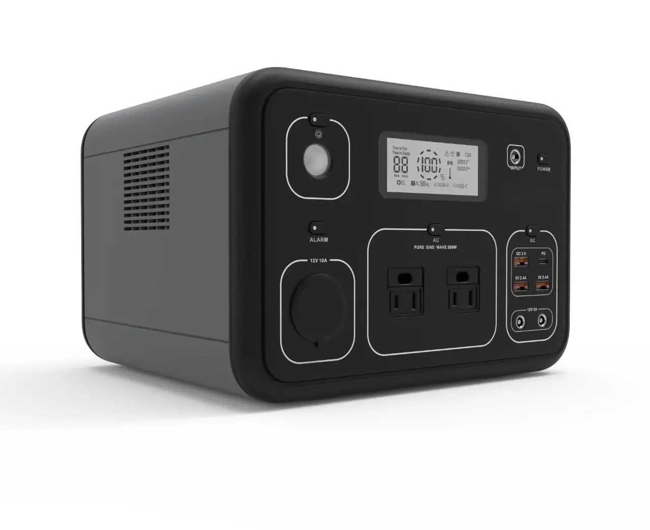 Elecnova Energy Storage System Backup Solar Generator for Campers Rvs or As an Emergency Outdoor Energy Storage Power Supply