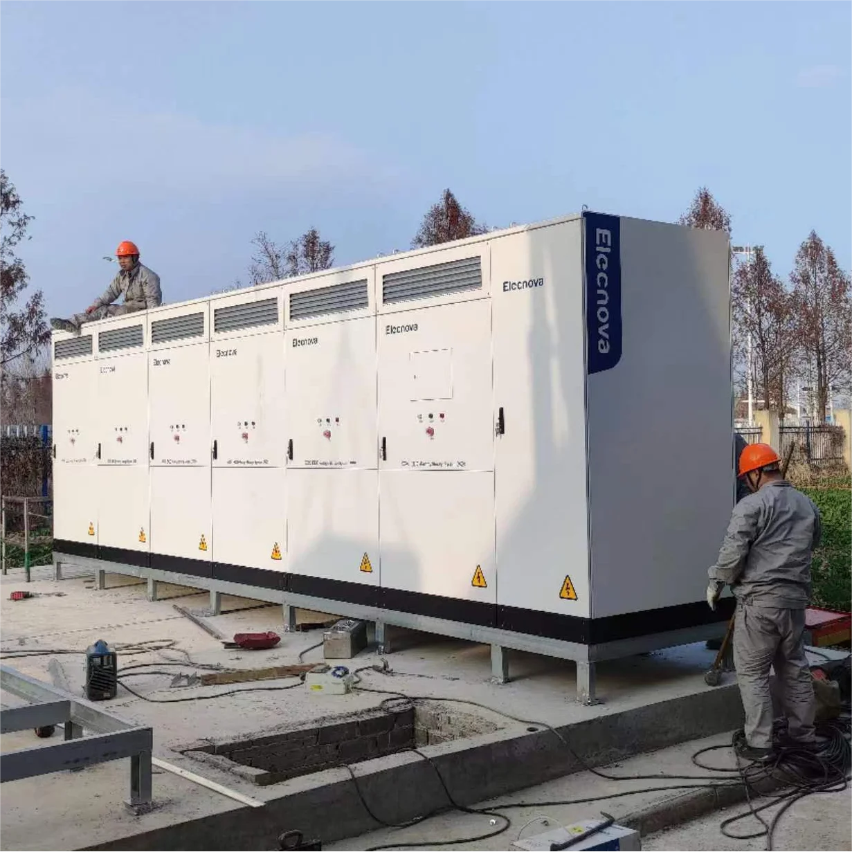Elecnova Renewable Energy Storage System 50-600kw to Replace diesel Generators