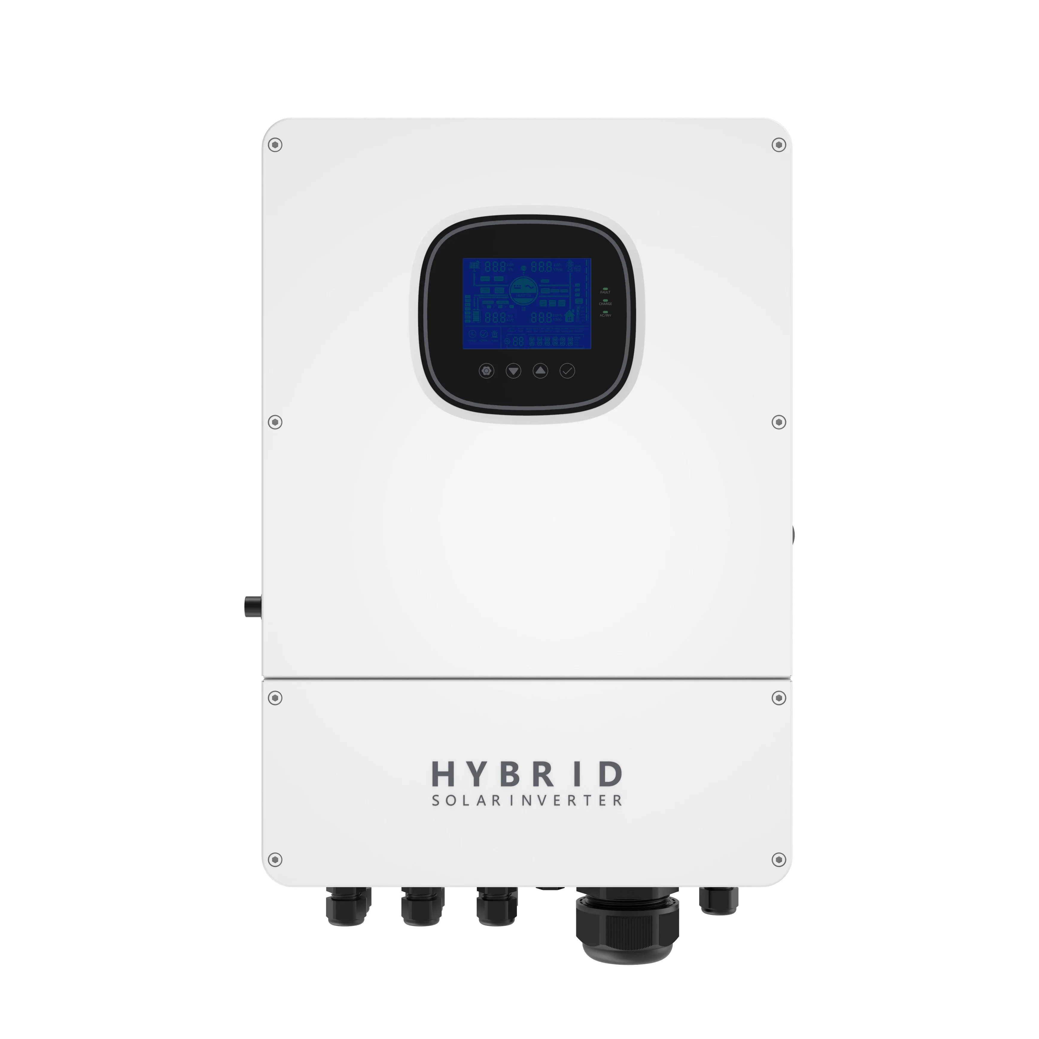 TTN Hybrid Solar Power Inverter MPPT Solar Charge Controller 5.5KW 48V 100A IP65 Waterproof Off Grid Wechselrichter With WIFI