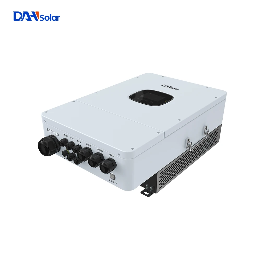 DAH Solar Inverter Home Energy Storage 48V 8kw 10kw  Single Phase Hybrid Inverter With MPPT Charge Controller
