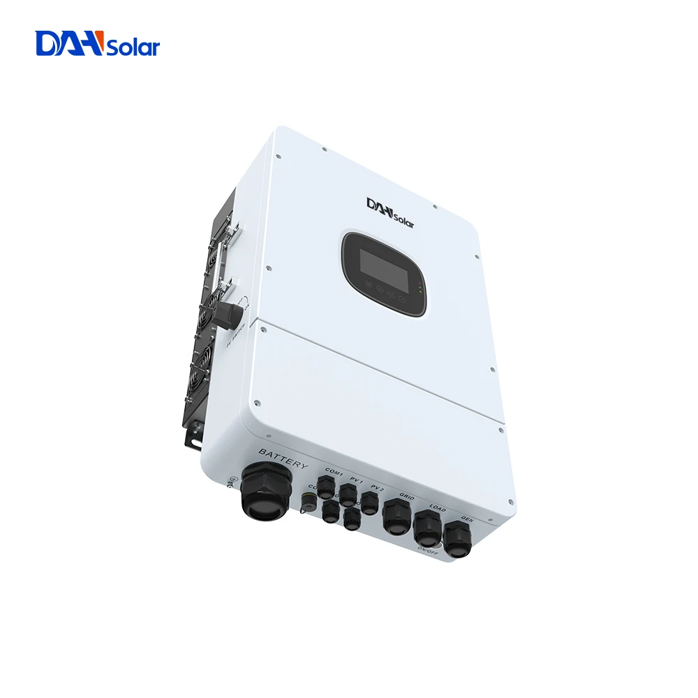 DAH Solar Inverter Home Energy Storage 48V 8kw 10kw  Single Phase Hybrid Inverter With MPPT Charge Controller