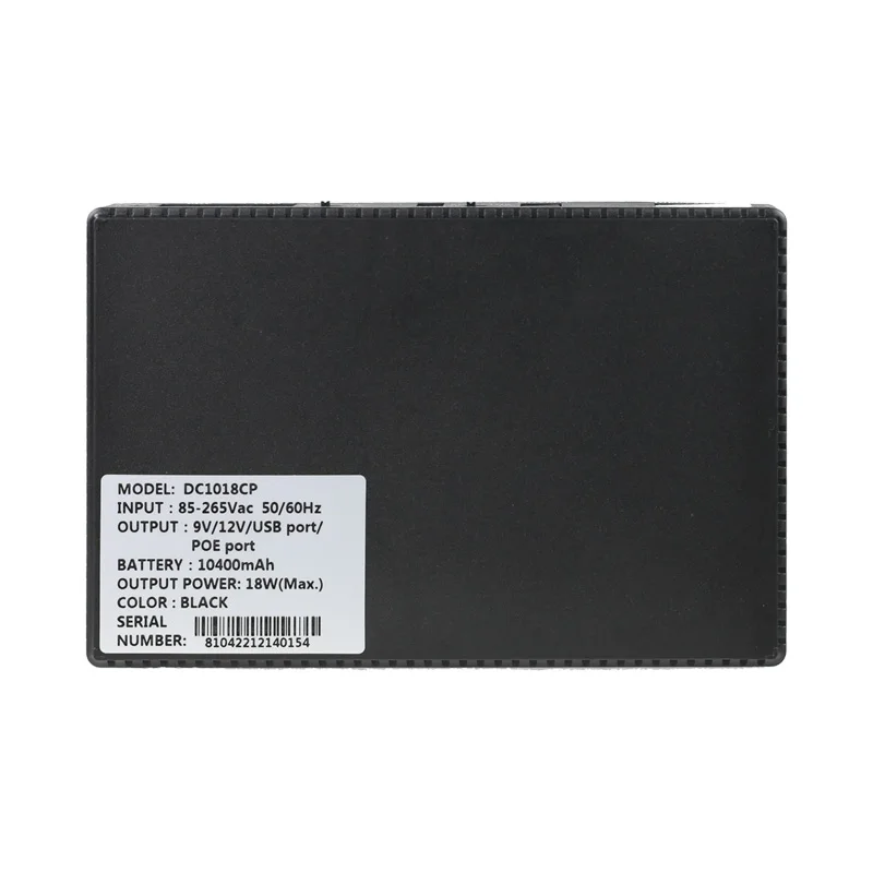 Uninterrupted Power Supply Mini Ups for Wifi Router 5v 9v 12V 24v Dc Mini Ups With Poe Power Supply Ups
