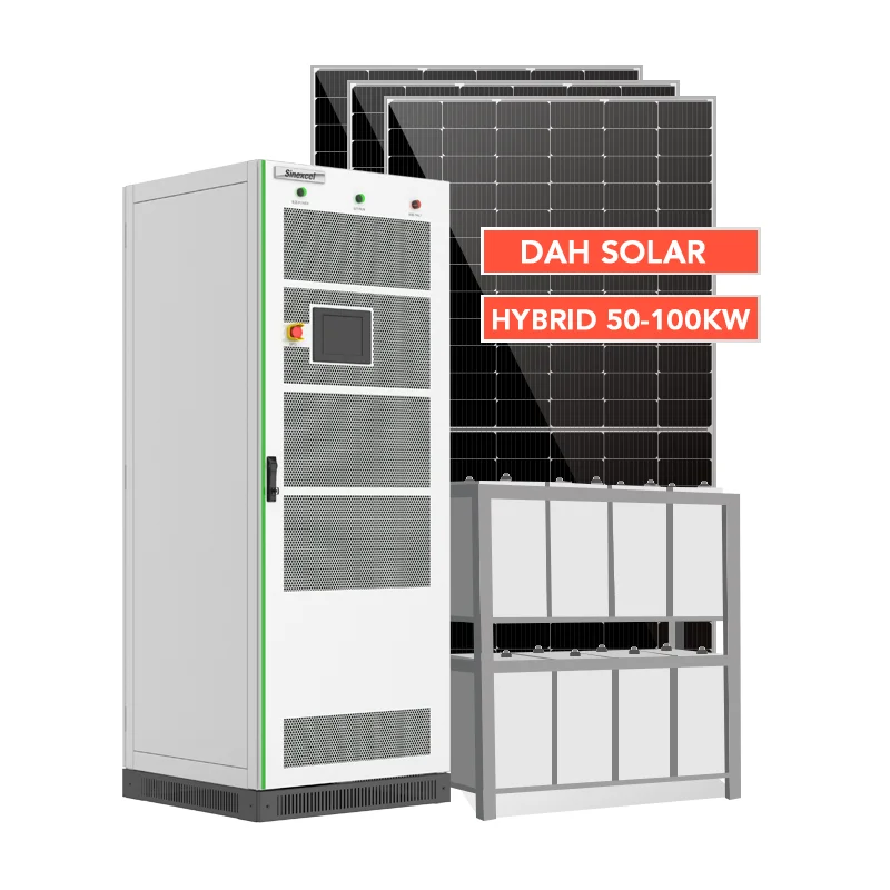 Commercial 100KW Solar Storage System with Lithium Ion Batteries