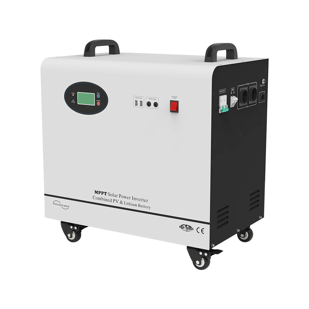 New Arrivals 2000W Power Station 2 Kva Solar Battery Generator 2000w 24v 220v Electric Solar Portable Generators for Solar Panel