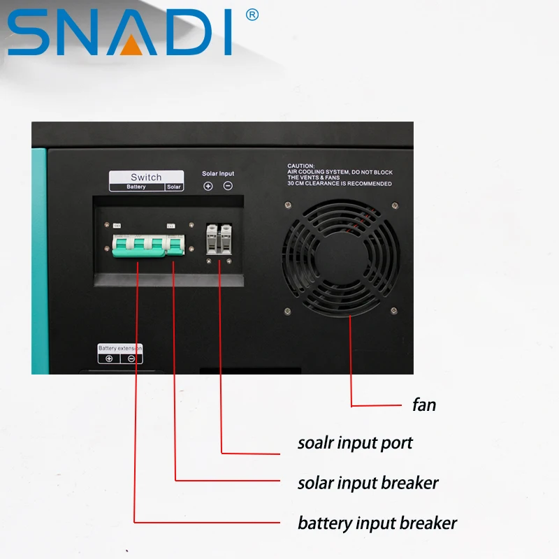 Lithium Portable Power Station for Emergency Power Household 6kw 6000w Portable Solar Power Generator
