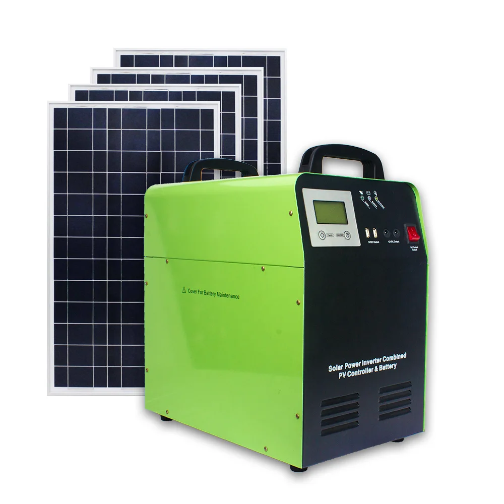 SNADI AL Series All in One 500W 12V All in One Off Grid Solar Energy System Both Inverter Mppt Controller and Gel Battery