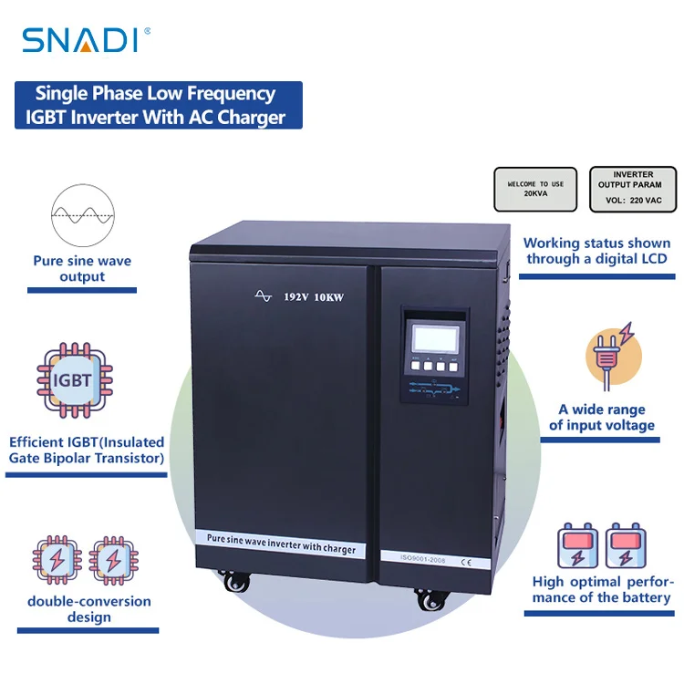 SNADI Household Off Grid 20KW 25KVA Home Solar Panel Power System