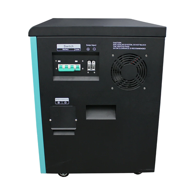 Lithium Portable Power Station for Emergency Power Household 6kw 6000w Portable Solar Power Generator