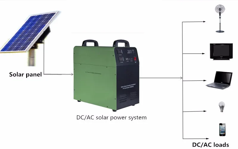 SNADI AL Series All in One 500W 12V All in One Off Grid Solar Energy System Both Inverter Mppt Controller and Gel Battery