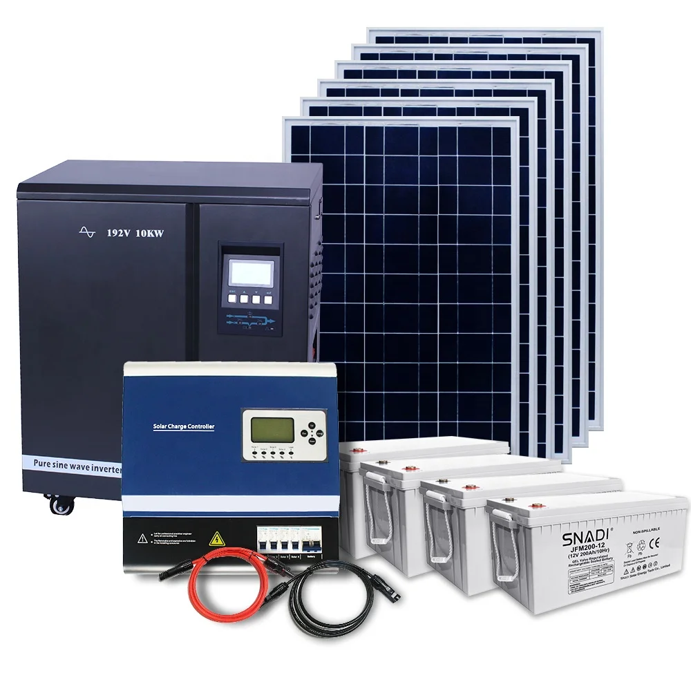 SNADI Household Off Grid 20KW 25KVA Home Solar Panel Power System