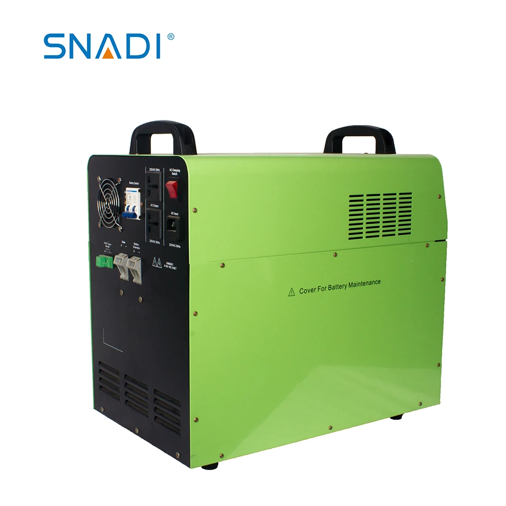 SNADI AL Series All in One 500W 12V All in One Off Grid Solar Energy System Both Inverter Mppt Controller and Gel Battery