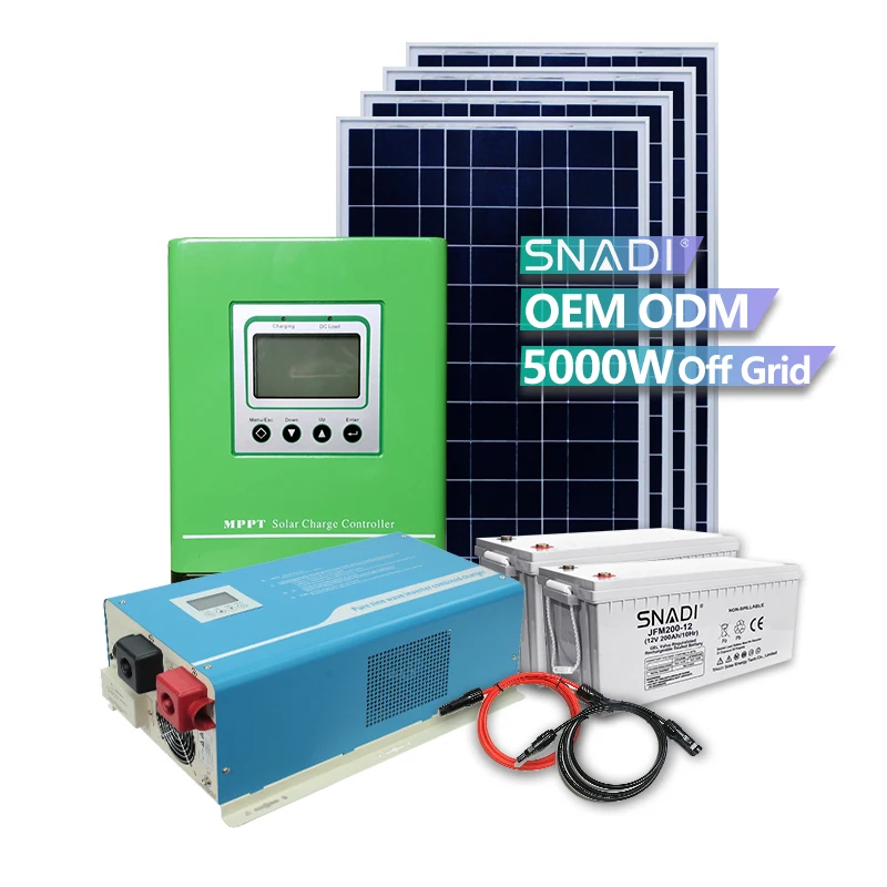 5000W Solar Inverter 1Kw 2Kw 3Kw 5Kw 6kva Split Single Phase off Grid Tie Solar Power Hybrid Inverter