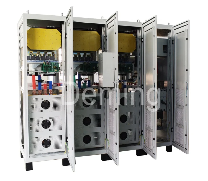Alternative Energy Inverter 500 KVA Three Phase Off Grid Hybrid Solar Inverter 400kw Pure Sine Wave Inverter