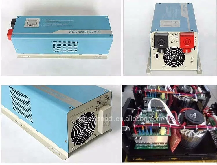 5000W Solar Inverter 1Kw 2Kw 3Kw 5Kw 6kva Split Single Phase off Grid Tie Solar Power Hybrid Inverter