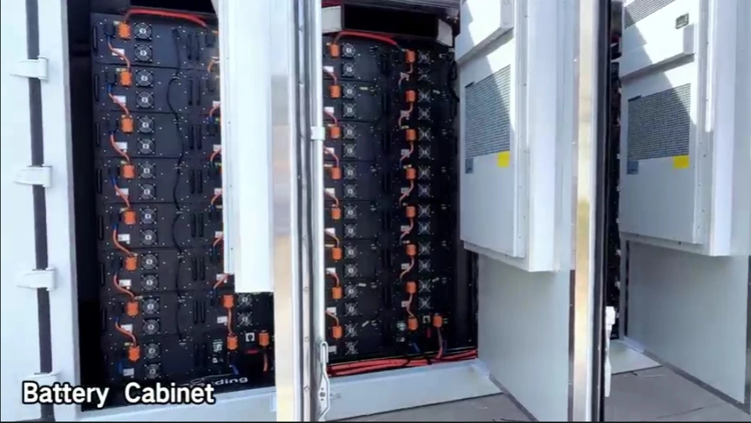 40ft Containerized Solar Energy Storage Battery Container Outdoor 1MWh 2MWh 3MWh LiFePO4 Battery on Grid Storage System