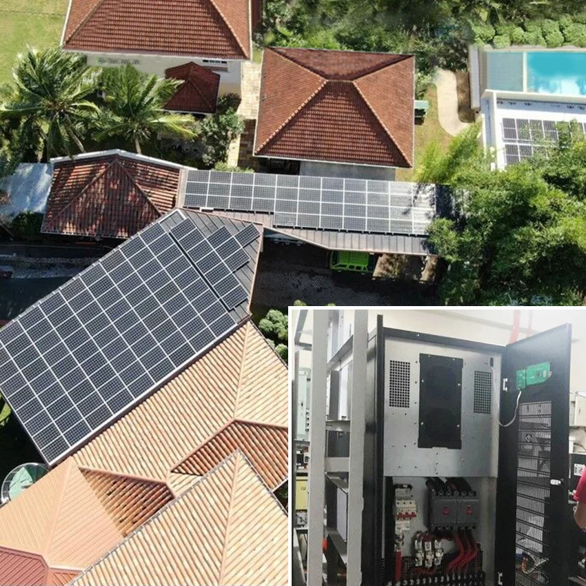 50kw Hybrid Solar Energy Panel System 3 Phase 20kw 50kw Off Grid Solar Power System Complete Kits Price 30kw 40kw 50kw 60kw