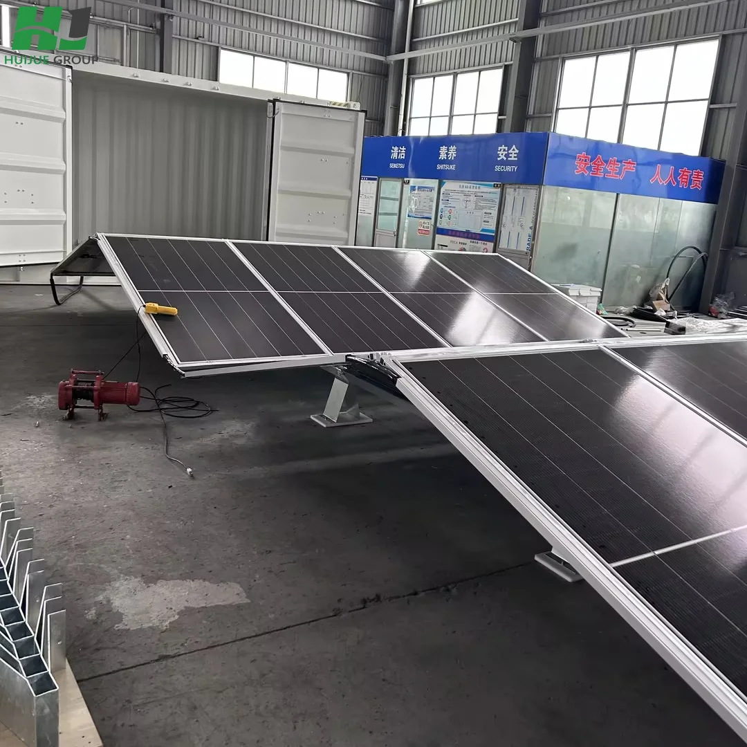 IEC Standard Certified Fold-Up Solar Power Station Container MPPT Controller for Outdoor Remote Work Commercial Energy Solutions