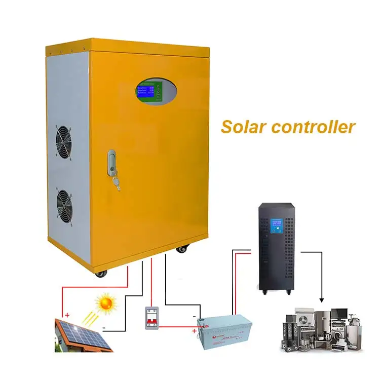 Xindun Best Price Solar Battery Charger Controllers 96V 192V 216V 220V 240V 384V PWM Solar Charge Controller 150A 200A Price
