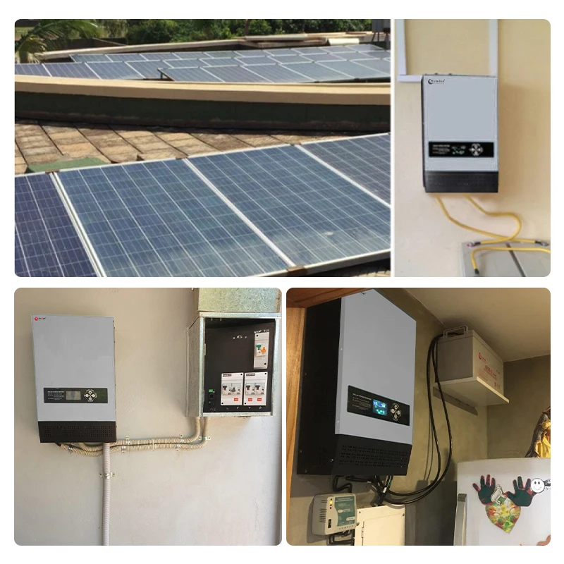 Complete Set Off Grid Solar Energy Power System 3000w 4000w 5000w 2kw House Home All in One Hybrid Solar Panel System Kit 5000w
