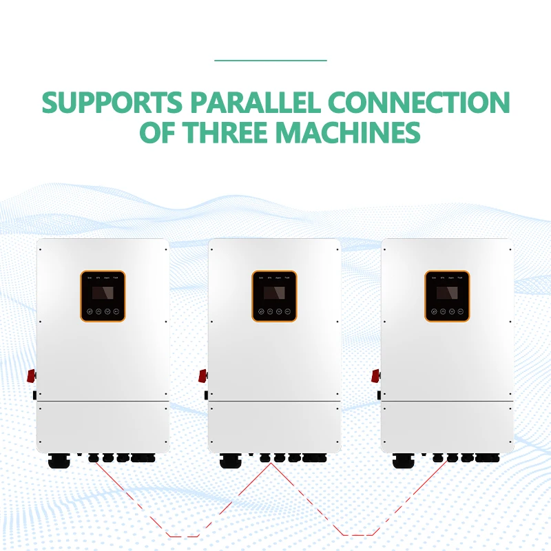 5kW 6kW 8kW 10kW 12kW on Grid Off Grid Inverter Split Phase Inverter for Hybrid Solar System