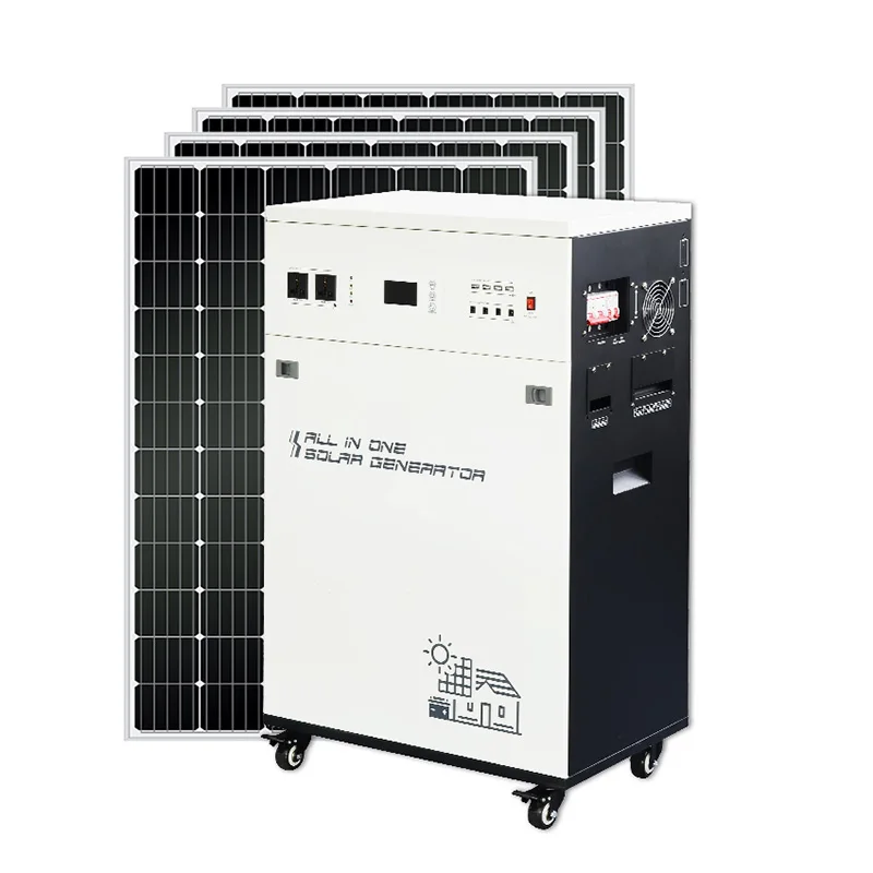 High Efficiency 1500w All in One Portable 220 Volts Solar Energy Generators 2kva 2kw Photovoltaic Solar Inverter